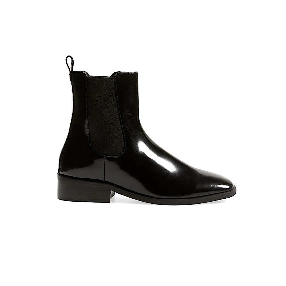 Jeffrey Campbell Leather Chelsea Emrys Bootie‎